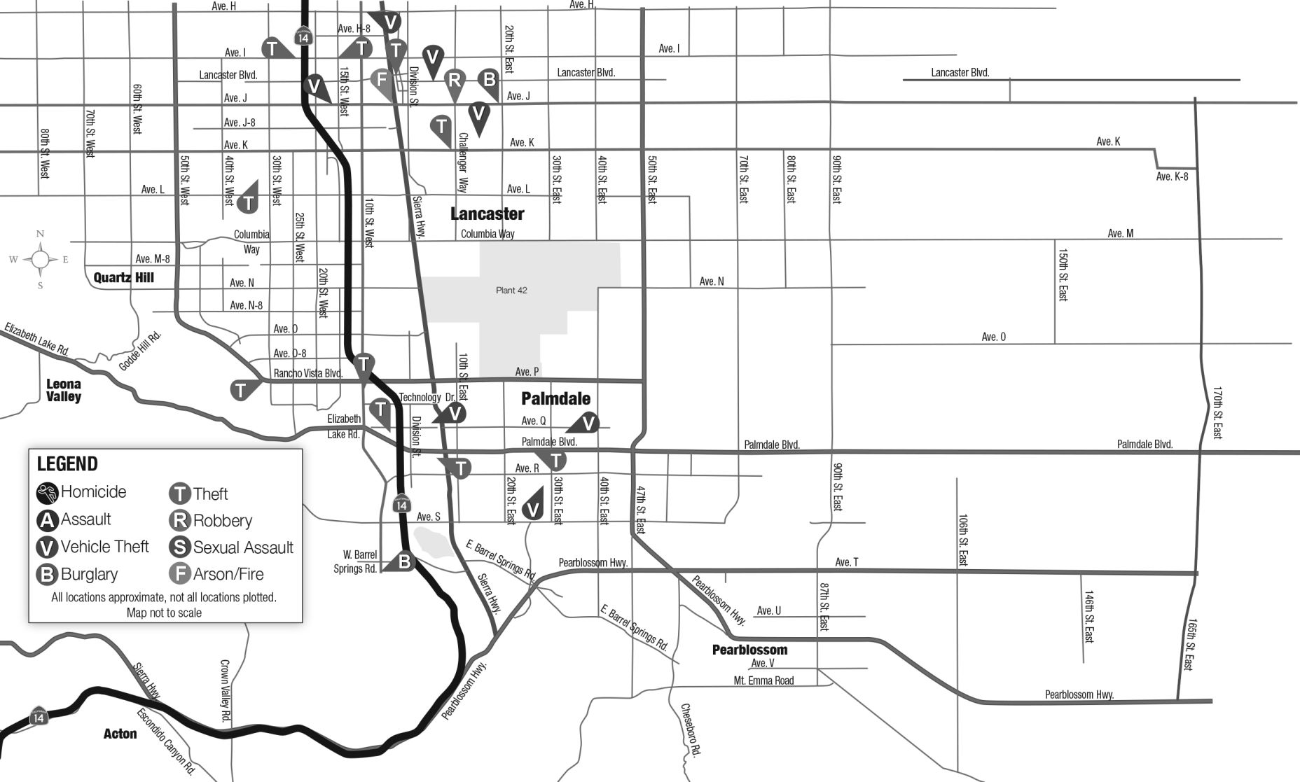 Antelope Valley Crime Blotter, February 12, 2020